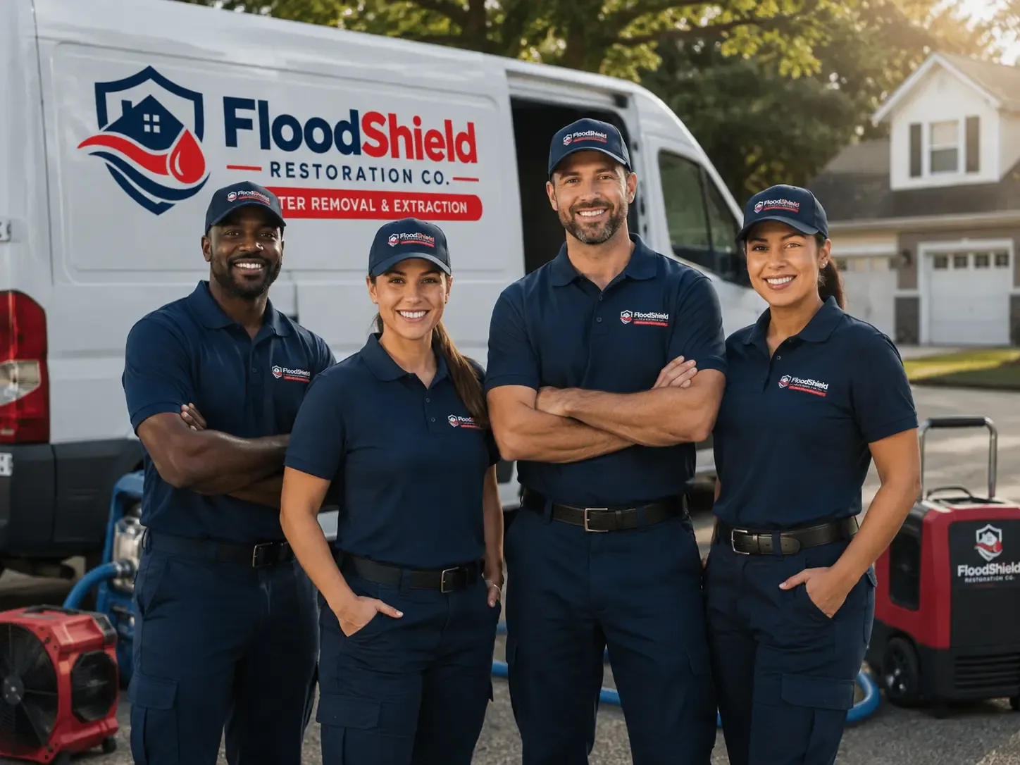 Flood Damage Restoration company in Northampton, PA